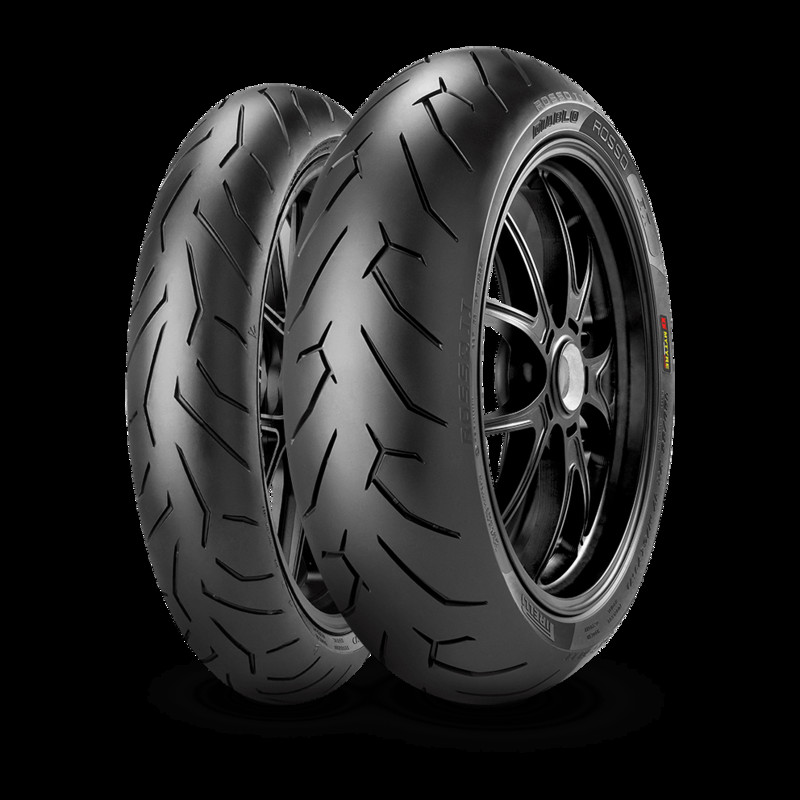 Pneu PIRELLI DIABLO ROSSO II 190/55 ZR 17 M/C (75W) TL