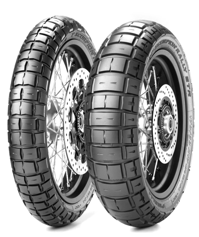 Pneu PIRELLI SCORPION RALLY STR (F) 120/70 R 19 M/C 60V TL M+S