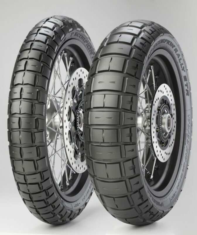 Pneu PIRELLI SCORPION RALLY STR (F) 110/80 R 19 M/C 59H TL M+S