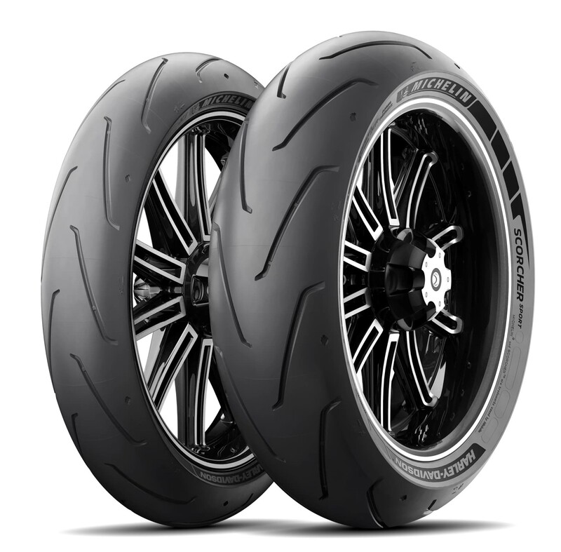 Pneu MICHELIN SCORCHER SPORT (HARLEY-D) 120/70 ZR 17 M/C (58W) TL