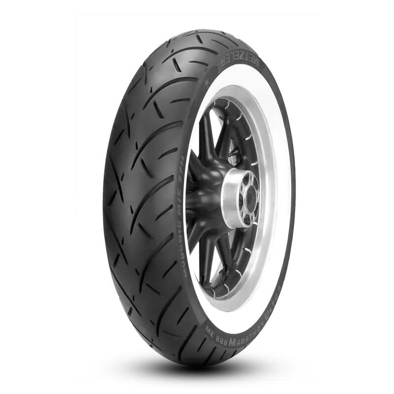 Pneu METZELER ME 888 MARATHON ULTRA WW Flancs Blancs 180/65 B 16 M/C 81H TL
