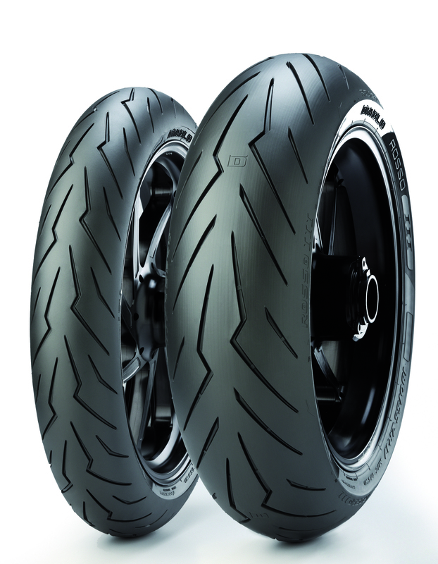 Pneu PIRELLI DIABLO ROSSO III (F) 130/70 ZR 16 M/C (61W) TL