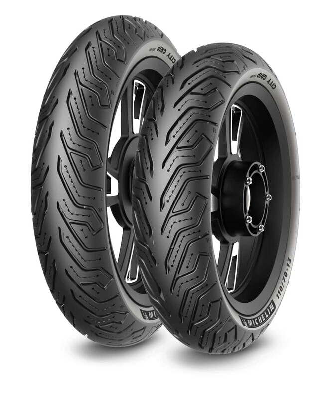 Pneu MICHELIN CITY GRIP SAVER 100/80-14 M/C 48S TL