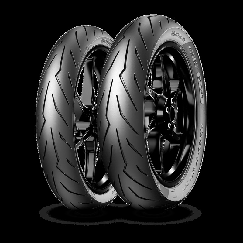 Pneu PIRELLI DIABLO ROSSO SPORT 70/90-17 M/C 38S TL