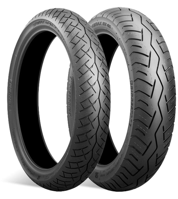 Pneu BRIDGESTONE BATTLAX BT46 FRONT 110/90-18 61V TL