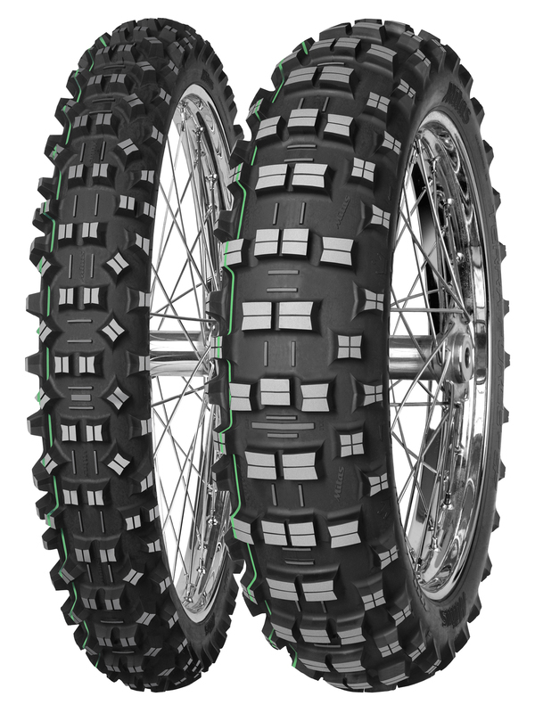 Pneu MITAS TERRA FORCE-EF 140/80-18 70R TT SUPER LIGHT GREEN