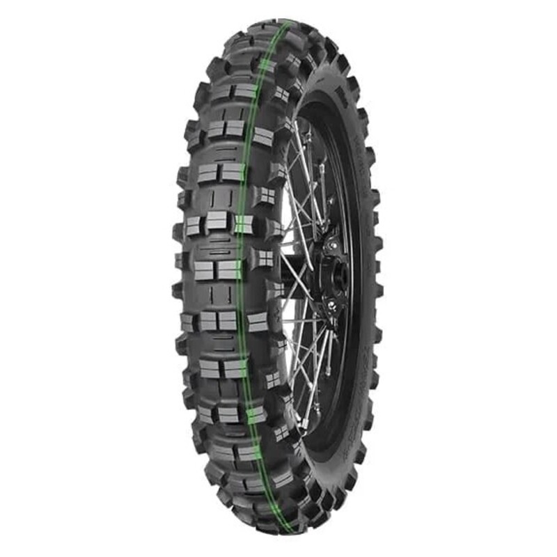 Pneu MITAS TERRA FORCE-EF PRO 140/80-18 70M TT SUPER SOFT EXTREME 2 GREEN