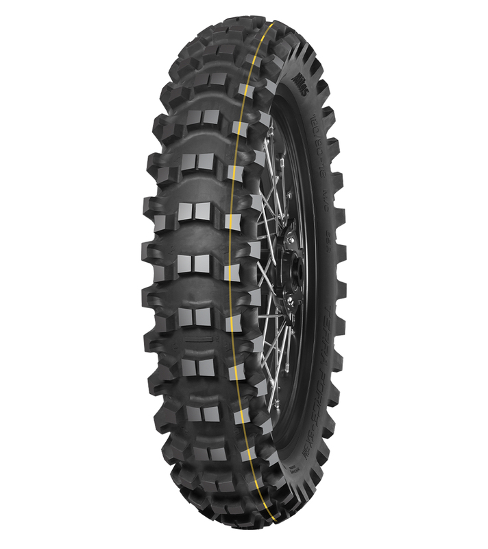 Pneu MITAS TERRA FORCE-EX XT 110/90-19 62R TT SUPER (XTREME TERRAIN) YELLOW