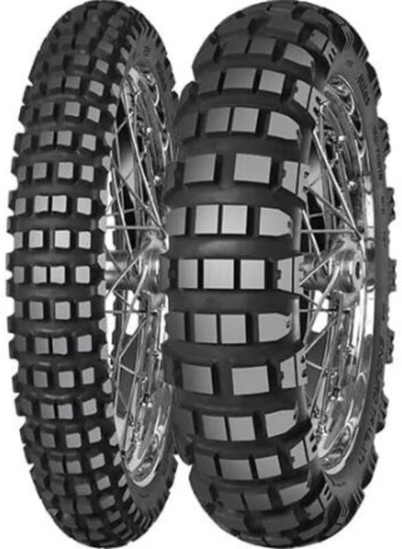 Pneu MITAS ENDURO TRAIL XT+ 170/60 B 17 72T TL/TT DAKAR 2 YELLOW M+S