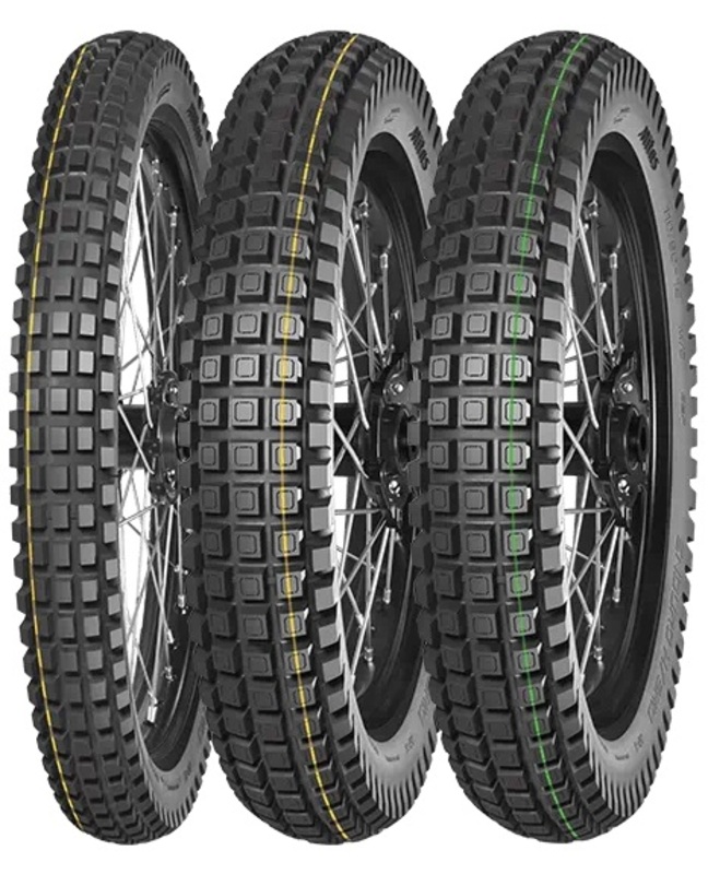 Pneu MITAS ENDURO HYBRID 80/100-21 (2.75-21) 51P TL/TT SUPER YELLOW M+S