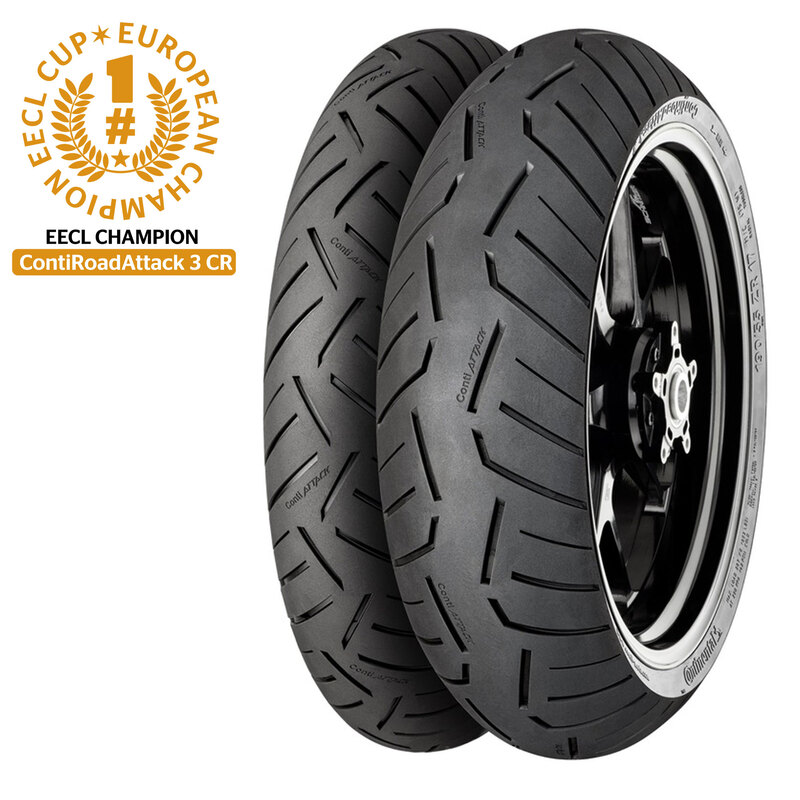 Pneu CONTINENTAL CONTIROADATTACK 3 CR CLASSIC RACE 130/80 R 18 M/C 66V TL