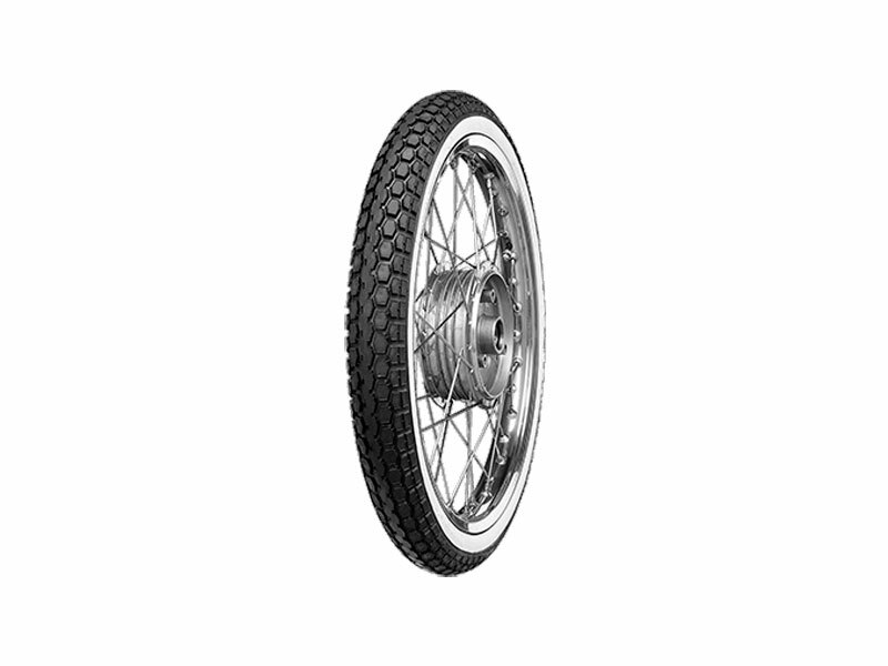 Pneu CONTINENTAL KKS 10 WW Flancs Blancs 2.25-19 M/C 41B TT