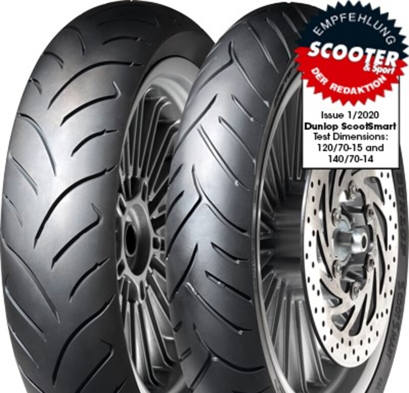Pneu DUNLOP SCOOTSMART 90/80-16